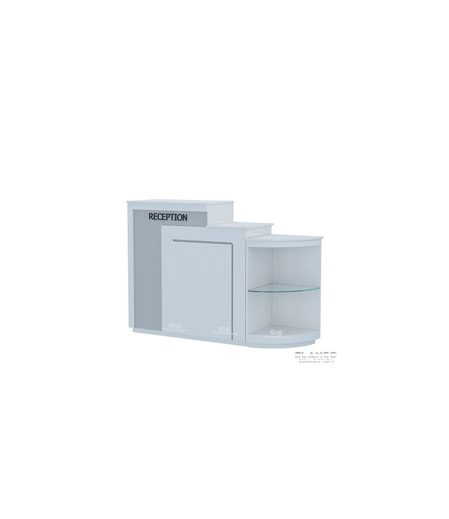 SNS BLANCO  BL443 L  Reception Desk