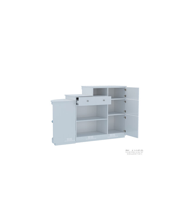 SNS BLANCO  BL443 L  Reception Desk