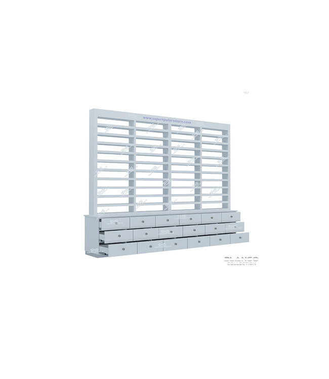 SNS Blanco BL542  Nail Polish & Dip Floor Center