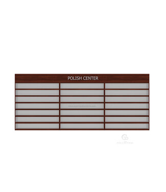 SNS CP784  Wall  Nail Polish Rack