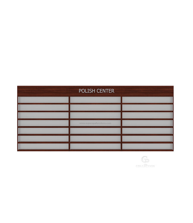 SNS CP784  Wall  Nail Polish Rack