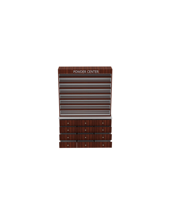 SNS CP786  Floor Standing Polish & Powder Rack Center