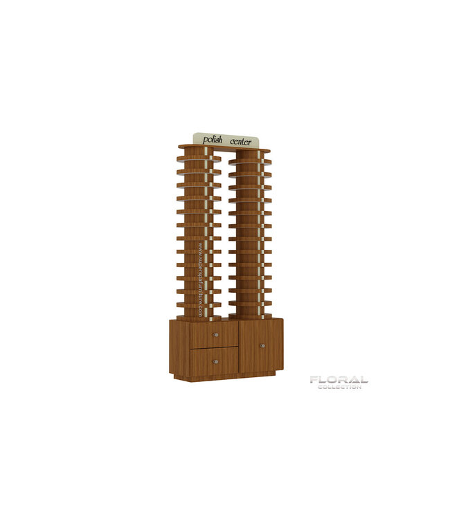 SNS Floral  FP650 Nail Polish Floor Center