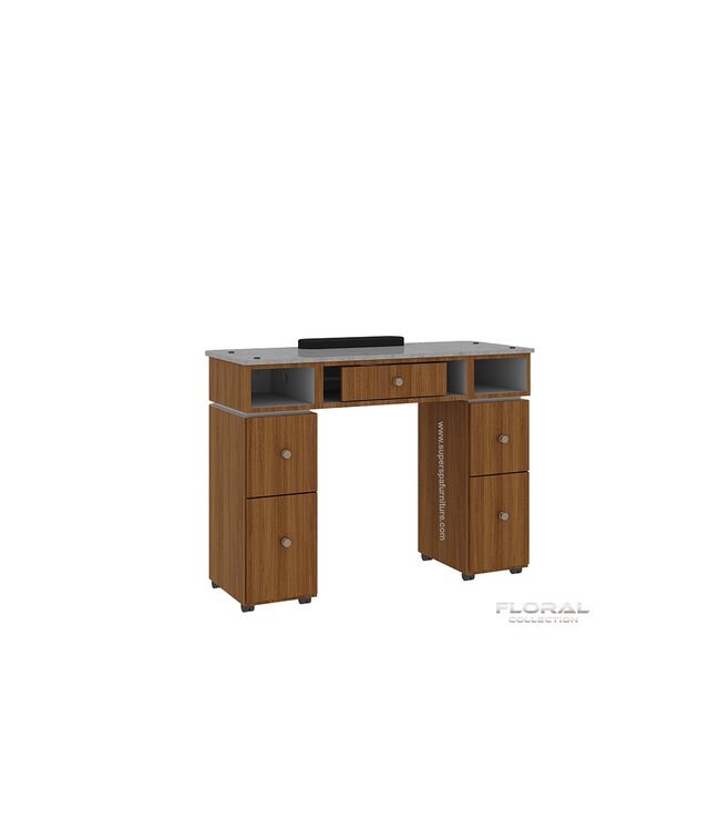 SNS Floral FT801 Nail Table with LED Hole Lamp