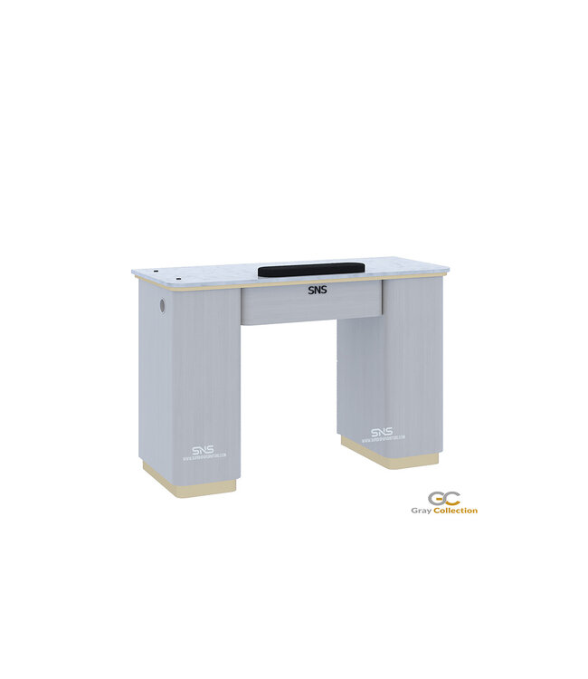 SNS Gray & Gold GD301  Nail Table