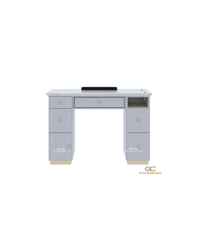 SNS Gray & Gold GD301  Nail Table