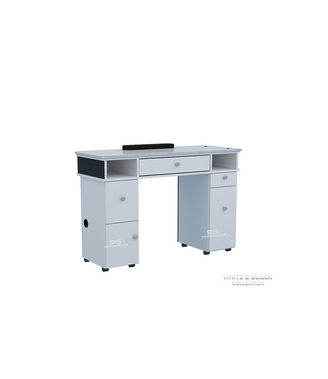SNS White & Black  WB901  Nail Table