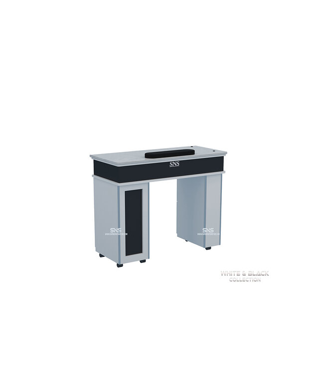 SNS White & Black #WB905 Nail Table