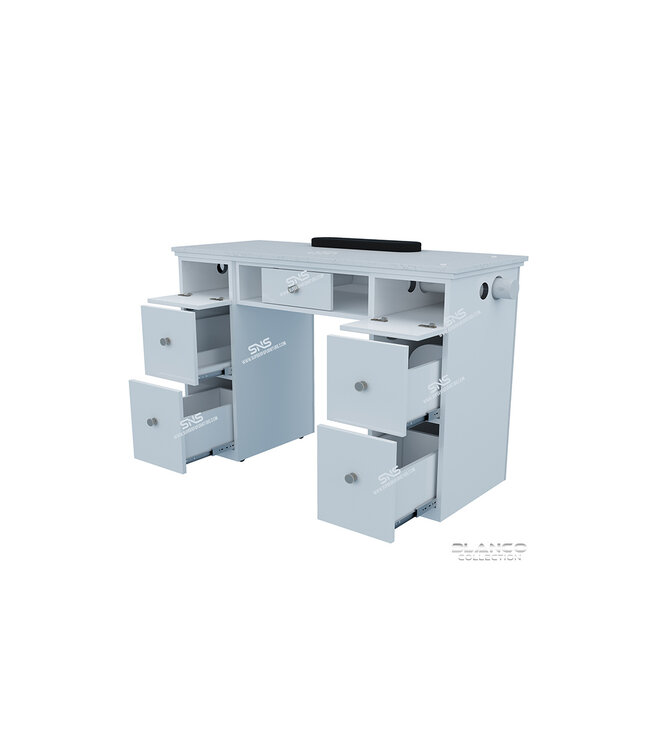 SNS BLANCO BL151Nail Table With Pipe
