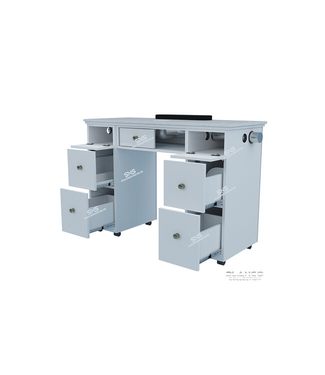 SNS BLANCO BL151Nail Table With Pipe