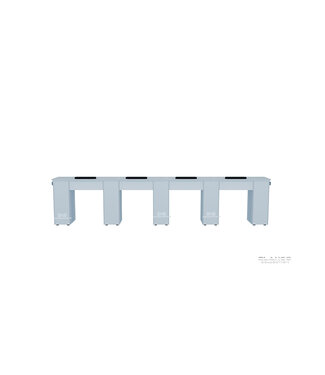 SNS BLANCO BL154 Nail Table With Pipe (4 Unit)