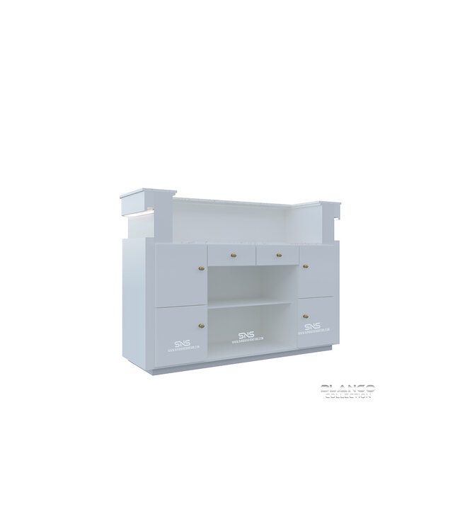 SNS Blanco BL444 U Reception Desk