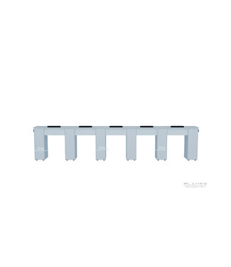 SNS BLANCO BL155  Nail Table With Pipe (5 Unit)