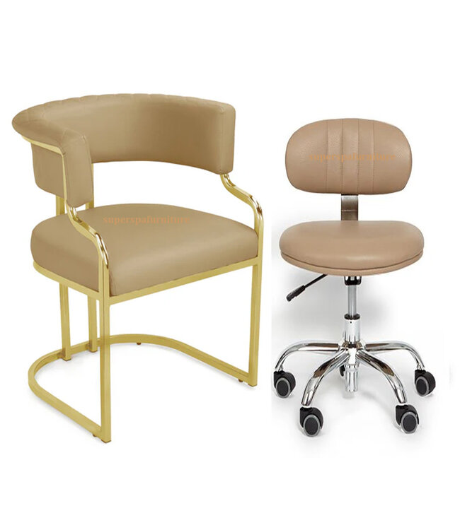 Chair & Stools GAS Client & Technician Chair Set