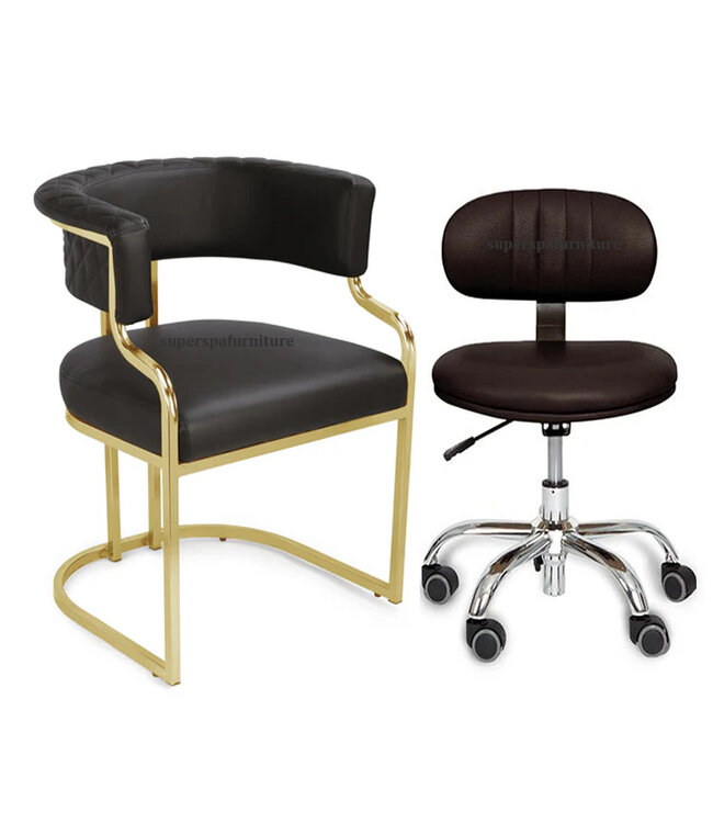 Chair & Stools GAS Client & Technician Chair Set