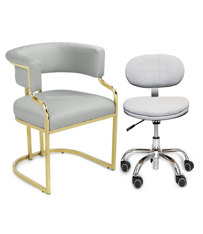 Chair & Stools GAS Client & Technician Chair Set