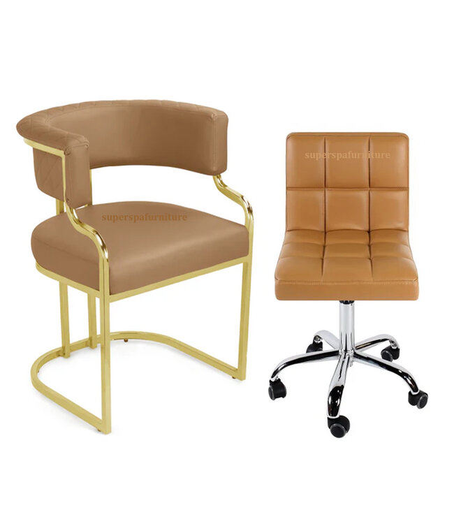 Chair & Stools GAS Client & Technician Chair Set