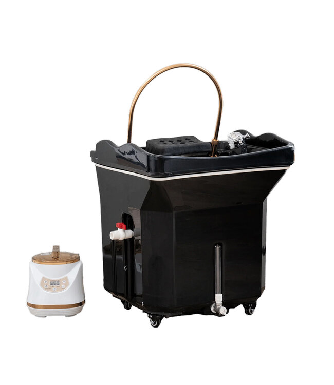 Hair Salon JT Black  Non-Plumbing Portable Head Spa Kit