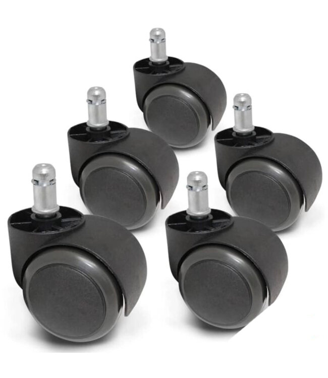 Stool Wheels Set of 5