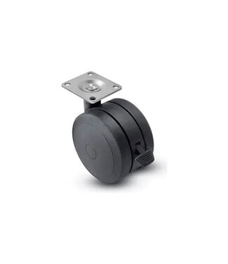 Nail Table Wheels  with Brake Set of 4