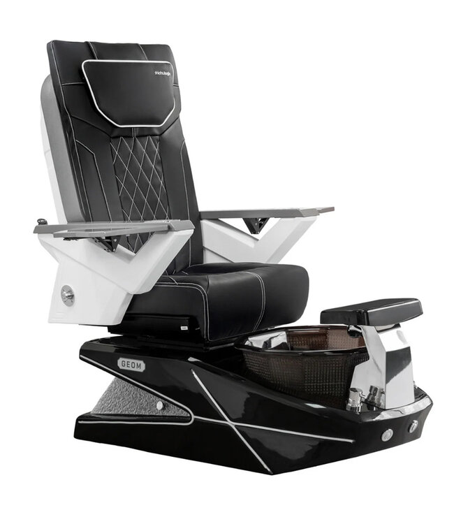 SNS  Pedicure  Chair S119 M  Black  With FX