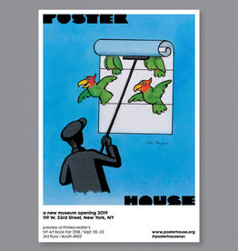 Tomi Ungerer: Poster House Printed Matter Bookfair, Birds, 2018