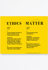 Du-Good Press Hannah Badwan: Ethics Matter - In Unity Poster