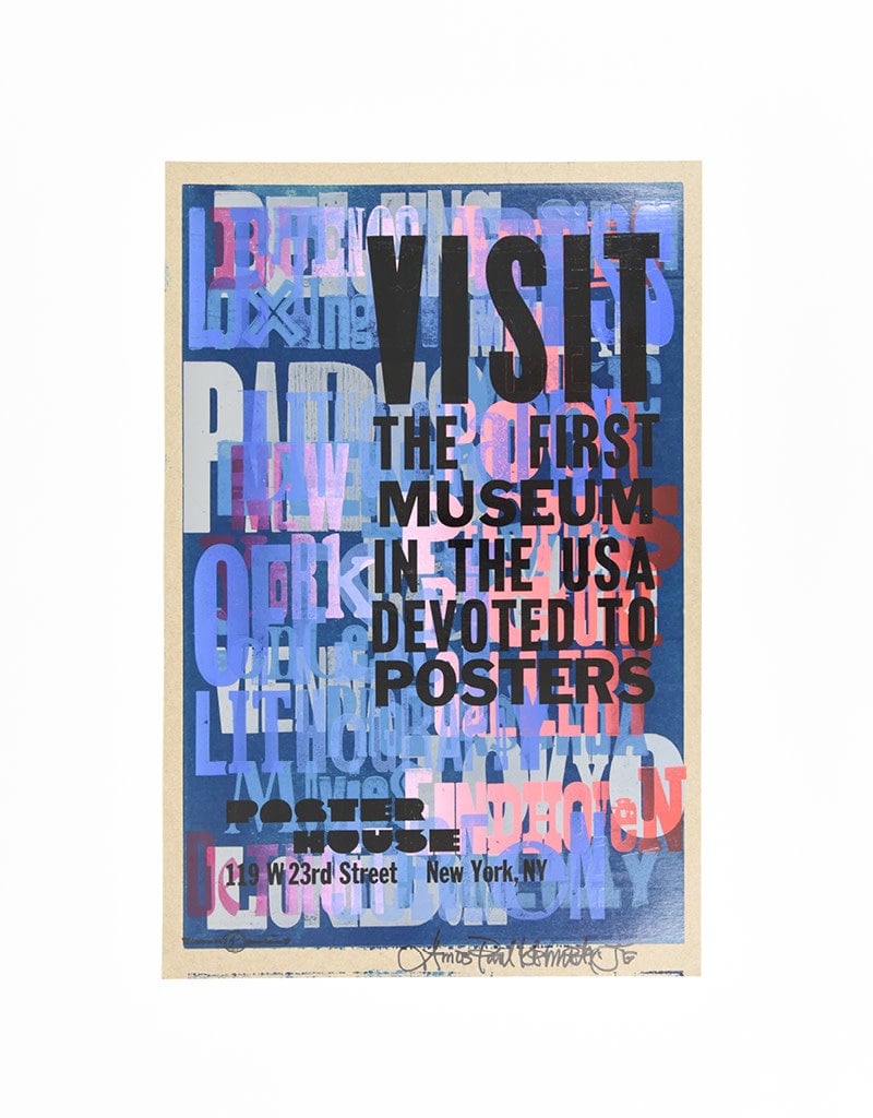 Amos Kennedy: Poster House Anniversary, 2021