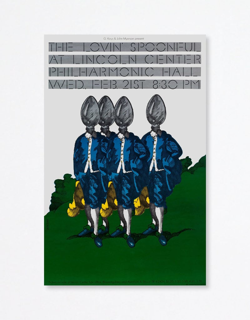 Milton Glaser: The Lovin' Spoonful, 1968