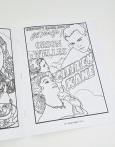 Color Your Own Classic Movie Posters