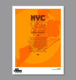 Elan Cole: NYC 10X10X5 Orange
