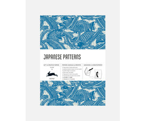 Korean modern pattern wrapping paper book style, Paper Packaging