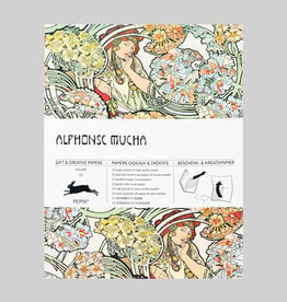 Mucha Wrapping Paper Book vol 114