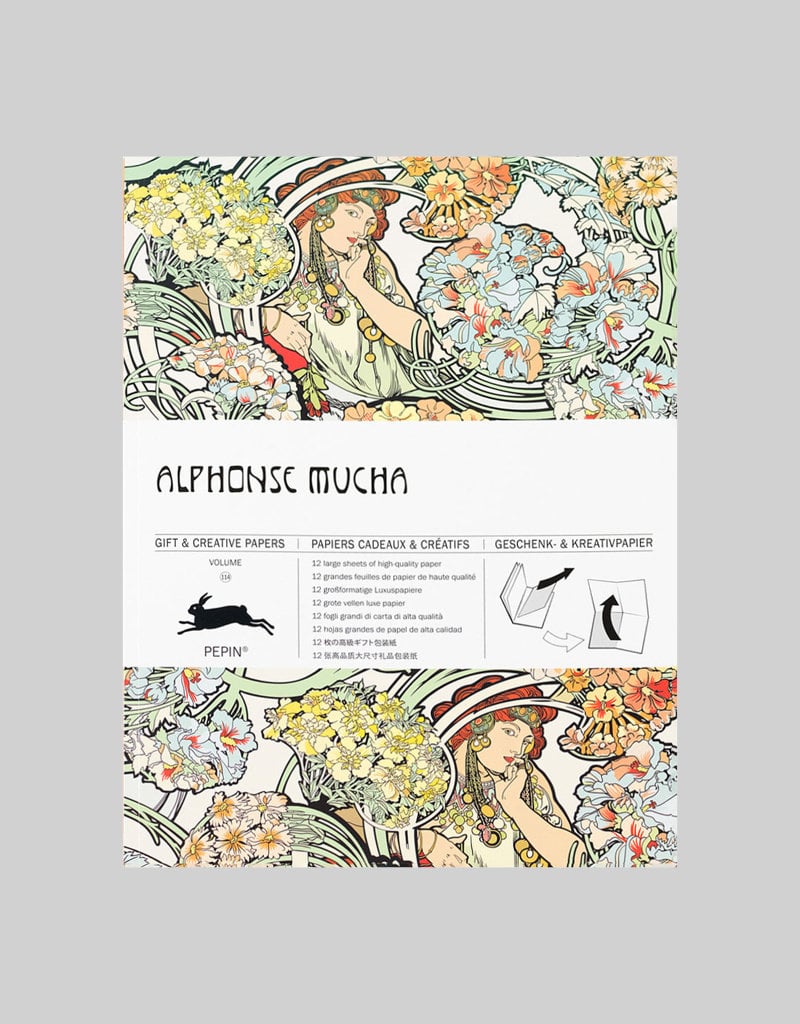 Mucha Wrapping Paper Book vol 114