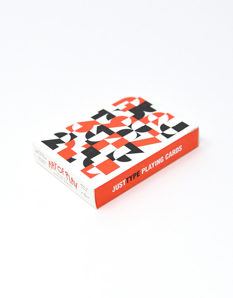 Just Type Playing Cards Poster House just-type-playing-cards-poster-house