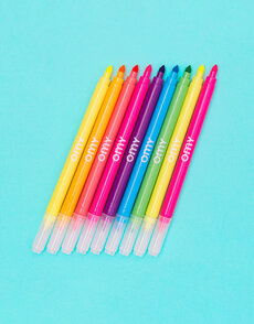Neon Markers Set of 9