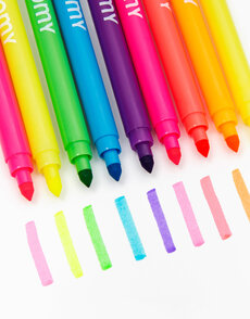Neon Markers Set of 9