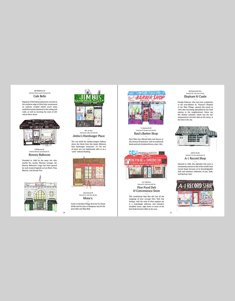 NYC Storefronts: Illustrations of the Big Apple's Best-Loved Spots