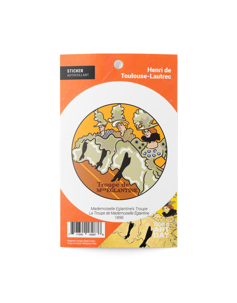 MyPuzzle 500 Teile Puzzle: Mademoiselle Eglantine's Troupe Von Toulouse-Lautrec – Premium Puzzle, 48x34 Cm, Klimakompensiert