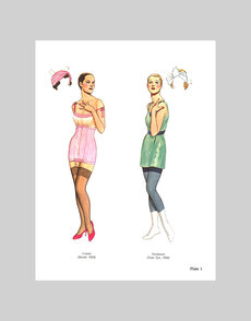 Great Fashion Designs of the Twenties Paper Dolls