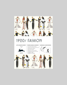 1920s Fashion Wrapping Paper Book vol 93