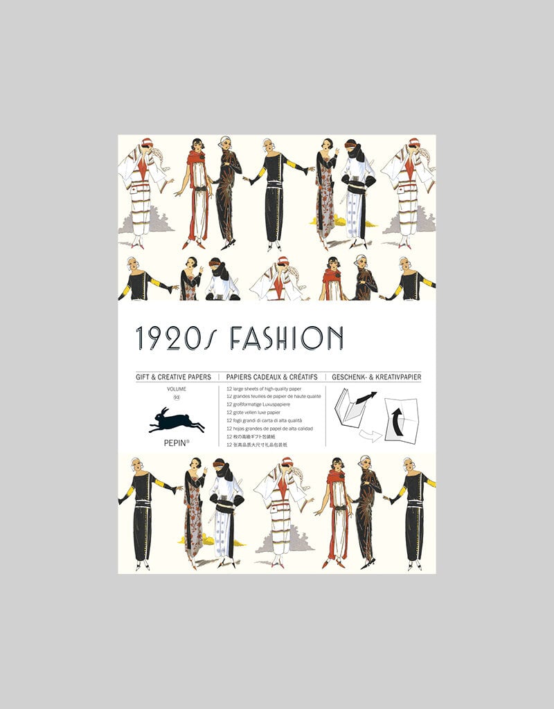 1920s Fashion Wrapping Paper Book vol 93