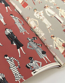 1920s Fashion Wrapping Paper Book vol 93