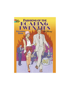 Fashions of the Roaring Twenties Coloring Book