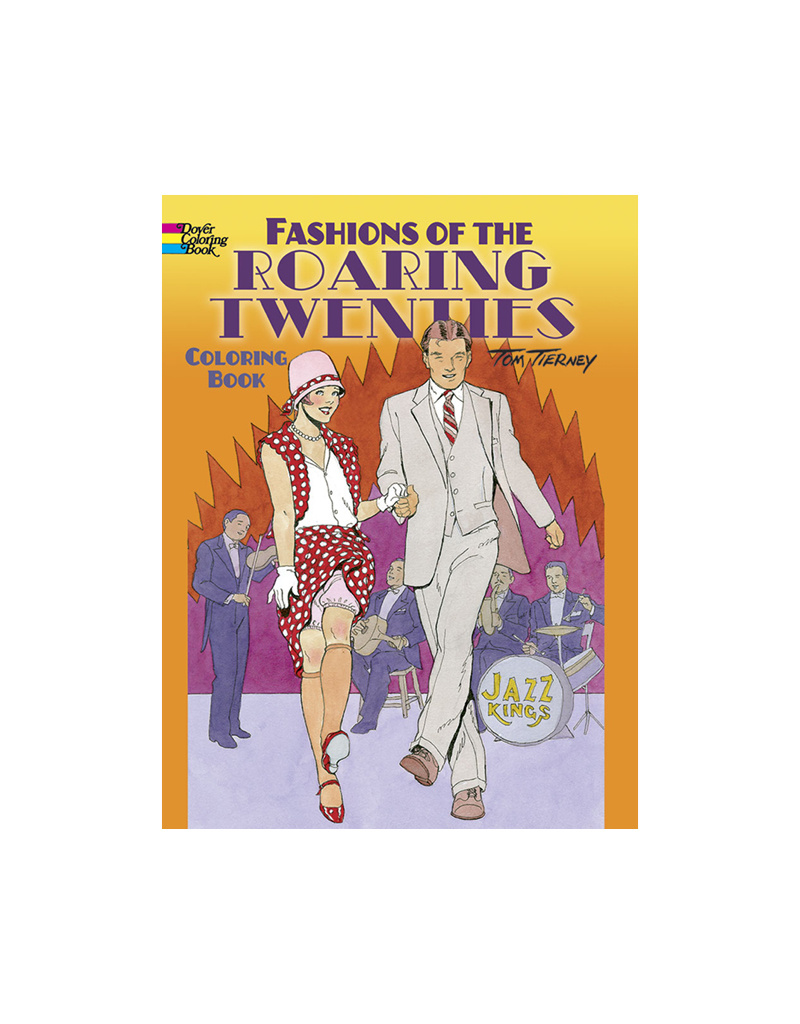 Fashions of the Roaring Twenties Coloring Book - Poster House Shop