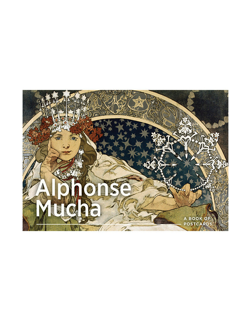 Alphonse Mucha Book of Postcards