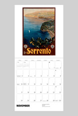 Italy Vintage Travel Posters 2024 Wall Calendar