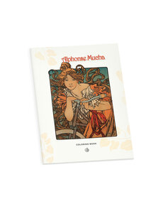 Alphonse Mucha Coloring Book