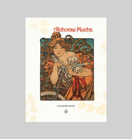 Alphonse Mucha Coloring Book