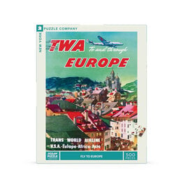 TWA Europe 500 Piece Puzzle